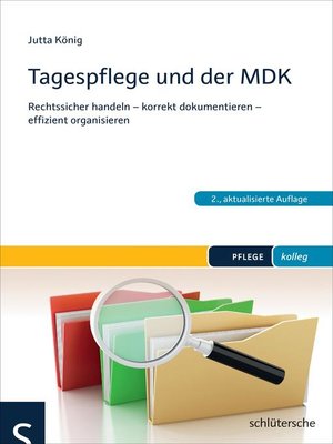 cover image of Tagespflege und der MDK